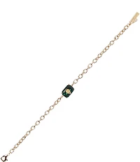 Kurt Geiger London Signature Eagle Gem Chain Link Line Bracelet