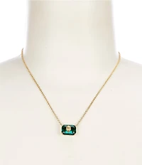 Kurt Geiger London Signature Eagle Gem Short Gold Pendant Necklace