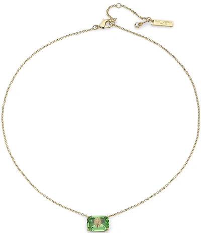 Kurt Geiger London Signature Eagle Gem Short Pendant Necklace