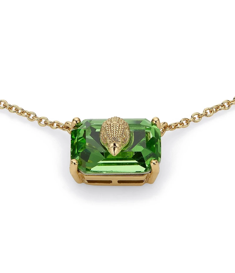 Kurt Geiger London Signature Eagle Gem Short Pendant Necklace