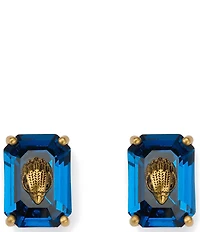Kurt Geiger London Signature Eagle Gem Stud Earrings