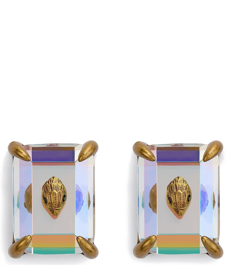 Kurt Geiger London Signature Eagle Gem Stud Earrings