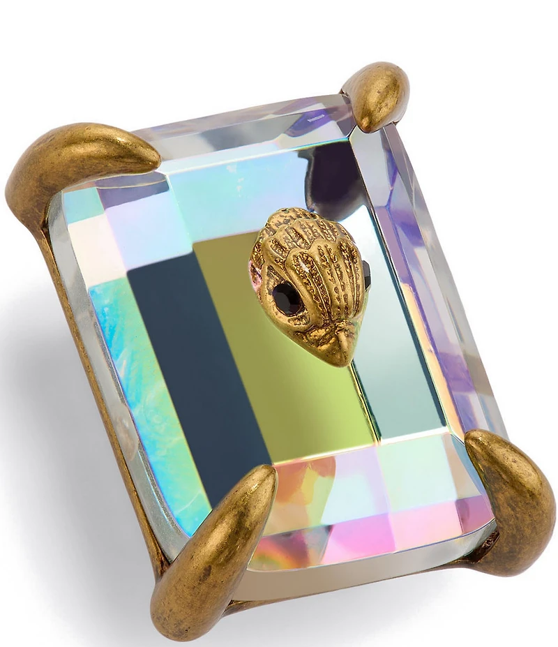 Kurt Geiger London Signature Eagle Gem Stud Earrings