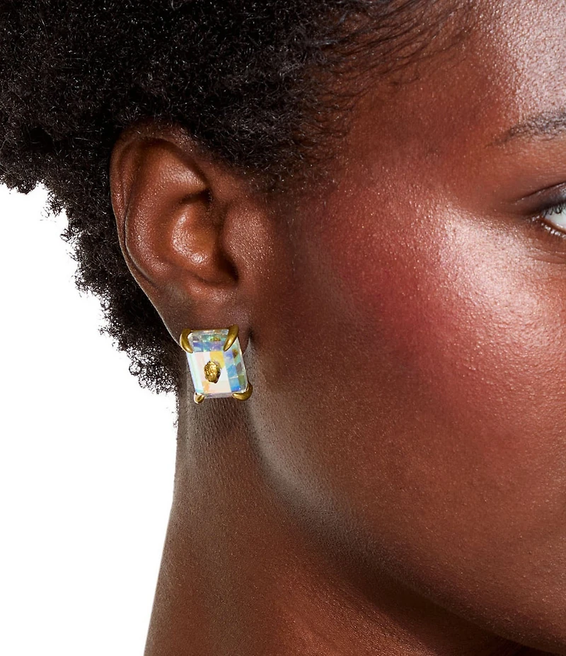 Kurt Geiger London Signature Eagle Gem Stud Earrings