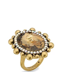 Kurt Geiger London Signature Eagle Gemstone Cocktail Ring