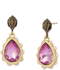 Kurt Geiger London Signature Eagle Gemstone Drop Earrings