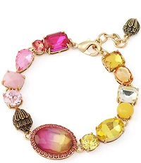Kurt Geiger London Signature Eagle Gemstone Statement Line Bracelet
