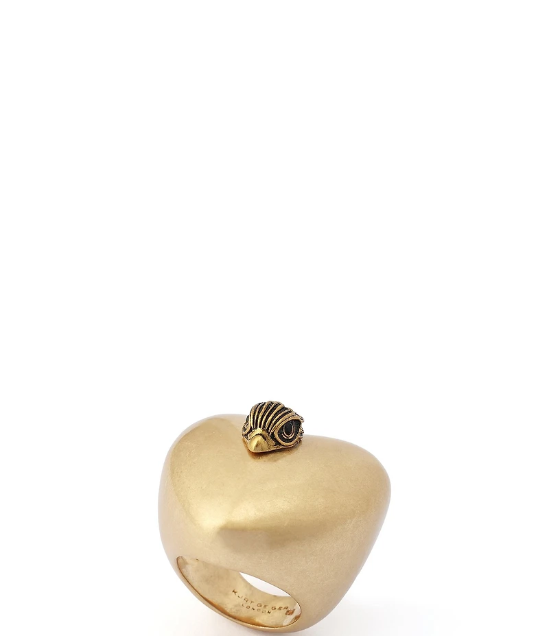 Kurt Geiger London Signature Eagle Heart Cocktail Ring