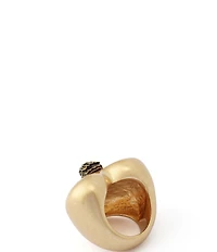 Kurt Geiger London Signature Eagle Heart Cocktail Ring