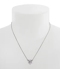 Kurt Geiger London Signature Eagle Heart Gem Short Pendant Necklace