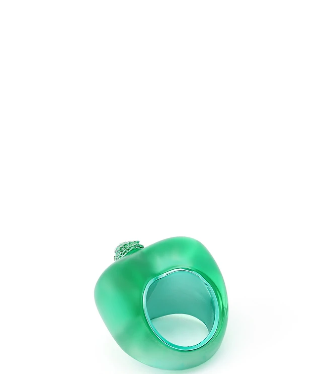 Kurt Geiger London Signature Eagle Heart Jelly Cocktail Ring