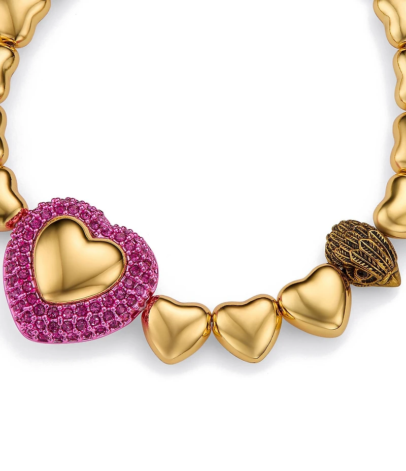 Kurt Geiger London Signature Eagle Heart Line Bracelet