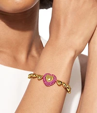 Kurt Geiger London Signature Eagle Heart Line Bracelet