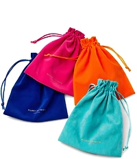 Kurt Geiger London Signature Eagle Octavia Gemstone Drop Earrings