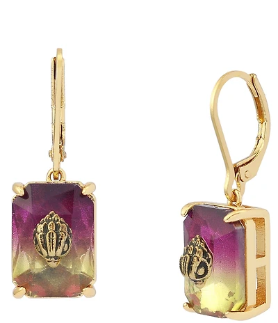 Kurt Geiger London Signature Eagle Ombre Stone Drop Earrings