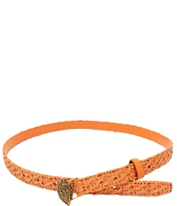 Kurt Geiger London Signature Eagle Raffia Belt