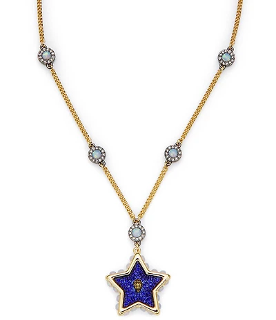 Kurt Geiger London Signature Eagle Star Short Pendant Necklace
