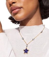 Kurt Geiger London Signature Eagle Star Short Pendant Necklace