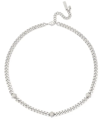 Kurt Geiger London Signature Eagle Station Chain Collar Necklace