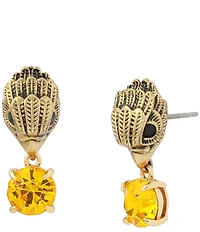 Kurt Geiger London Signature Eagle Stone Drop Earrings