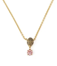 Kurt Geiger London Signature Eagle Stone Short Pendant Necklace