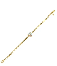 Kurt Geiger London Signature Heart Gem Charm Line Bracelet