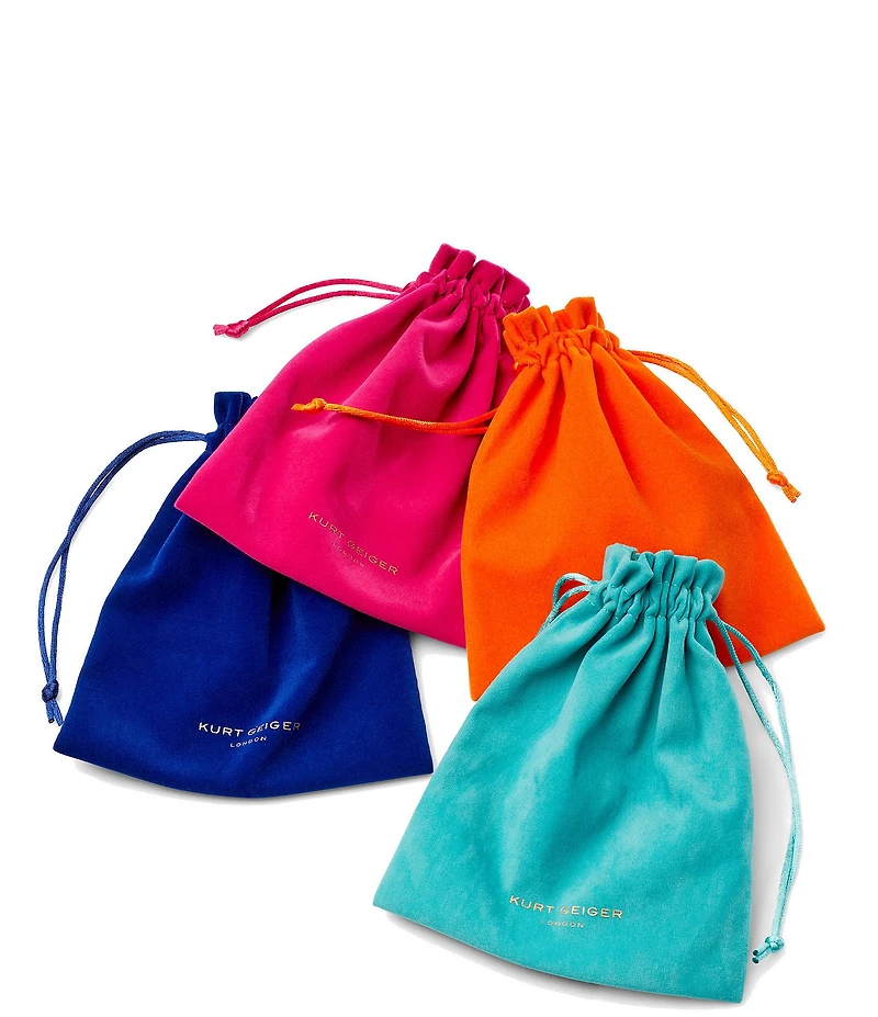 Kurt Geiger London Signature Heart Gem Short Pendant Necklace