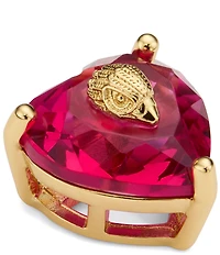 Kurt Geiger London Signature Heart Gem Stud Earrings