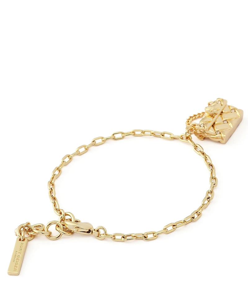 Kurt Geiger London Signature Kensington Charm Line Bracelet