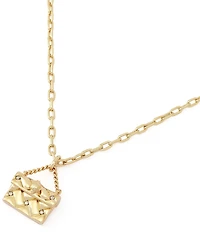 Kurt Geiger London Signature Kensington Handbag Short Pendant Necklace