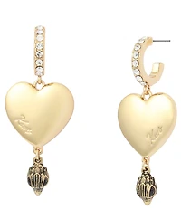 Kurt Geiger London Signature Kurt Eagle Heart Drop Earrings