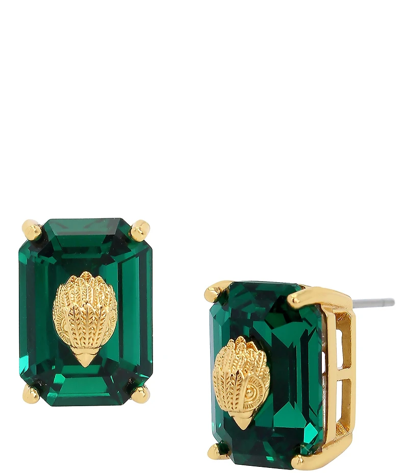 Kurt Geiger London Signature Stone Stud Earrings