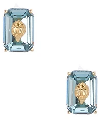 Kurt Geiger London Signature Stone Stud Earrings