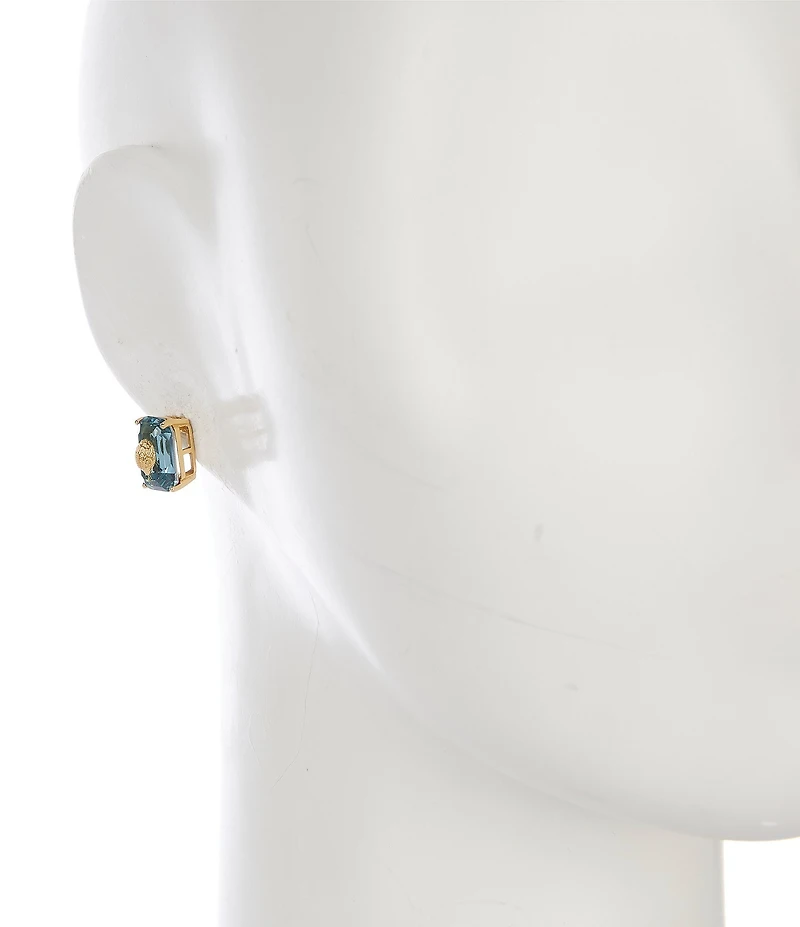 Kurt Geiger London Signature Stone Stud Earrings