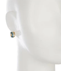 Kurt Geiger London Signature Stone Stud Earrings