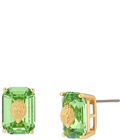 Kurt Geiger London Signature Stone Stud Earrings