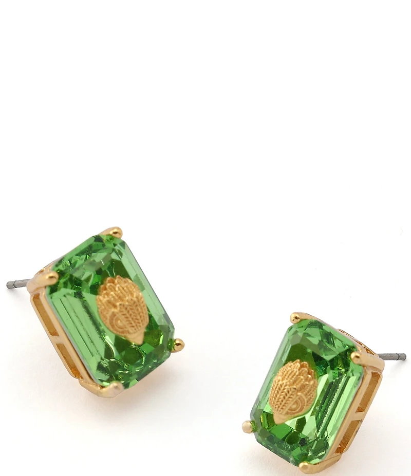 Kurt Geiger London Signature Stone Stud Earrings