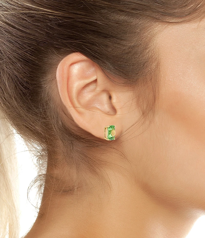 Kurt Geiger London Signature Stone Stud Earrings