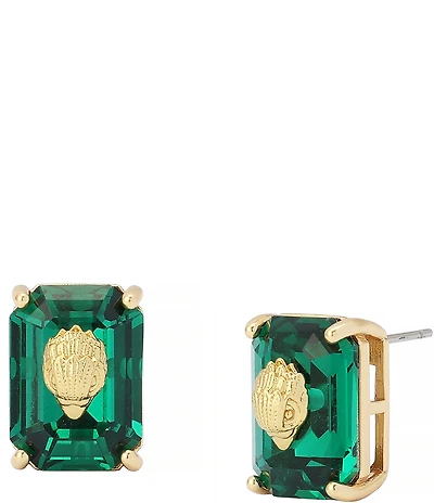 Kurt Geiger London Signature Stone Stud Earrings