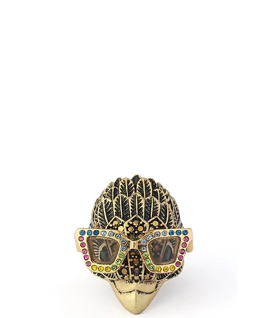 Kurt Geiger London Signature Sunglasses Eagle Cocktail Ring