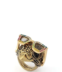 Kurt Geiger London Signature Sunglasses Eagle Cocktail Ring
