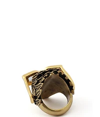 Kurt Geiger London Signature Sunglasses Eagle Cocktail Ring
