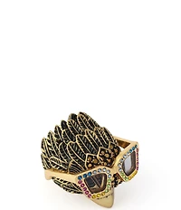 Kurt Geiger London Signature Sunglasses Eagle Cocktail Ring