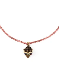Kurt Geiger London Signature Sunglasses Eagle Pendant Tennis Short Pendant Necklace