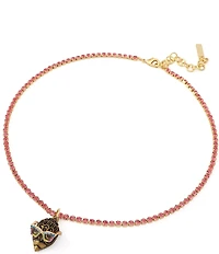 Kurt Geiger London Signature Sunglasses Eagle Pendant Tennis Short Pendant Necklace