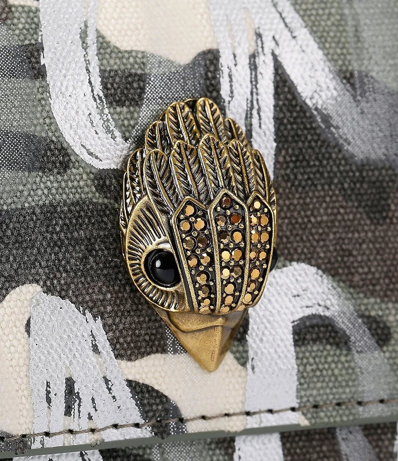 Kurt Geiger London Sloane Camo Soft Shoulder Bag