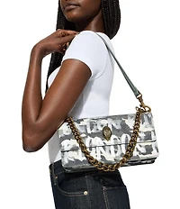 Kurt Geiger London Sloane Camo Soft Shoulder Bag