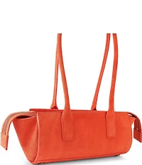 Kurt Geiger London Sloane East West Suede Shoulder Bag