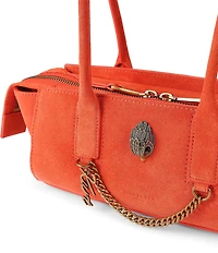 Kurt Geiger London Sloane East West Suede Shoulder Bag