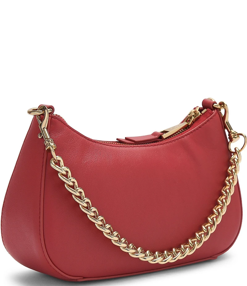 Kurt Geiger London Sloane Scarf Key Chain Hobo Crossbody Shoulder Bag
